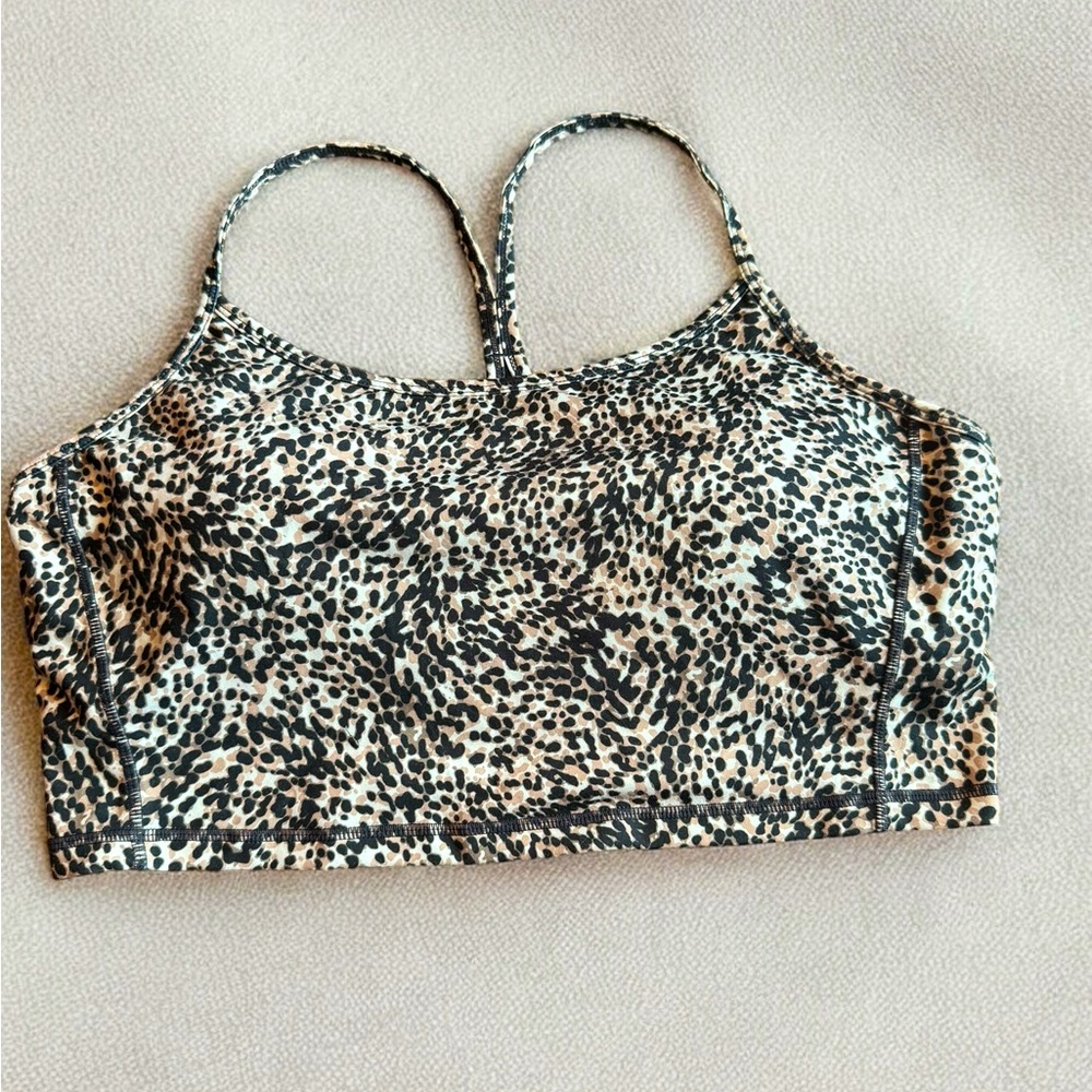 Skechers Speckled Racerback Athleisure Crop Bra Top